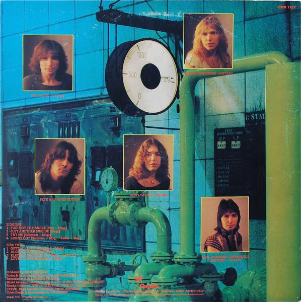 UFO  - Lights Out (LP, Album, Ter) (Very Good Plus (VG+)) - Image 2