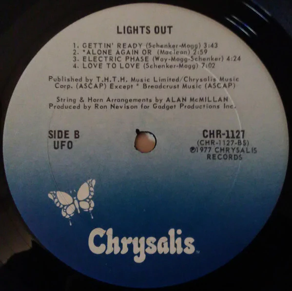 UFO  - Lights Out (LP, Album) (Very Good Plus (VG+)) - Image 4