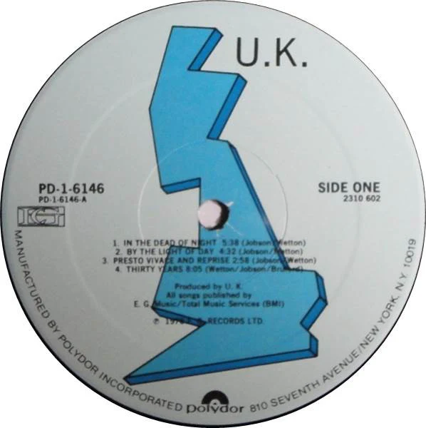 UK - U.K. (LP, Album, PRC) (Very Good (VG)) - Image 3