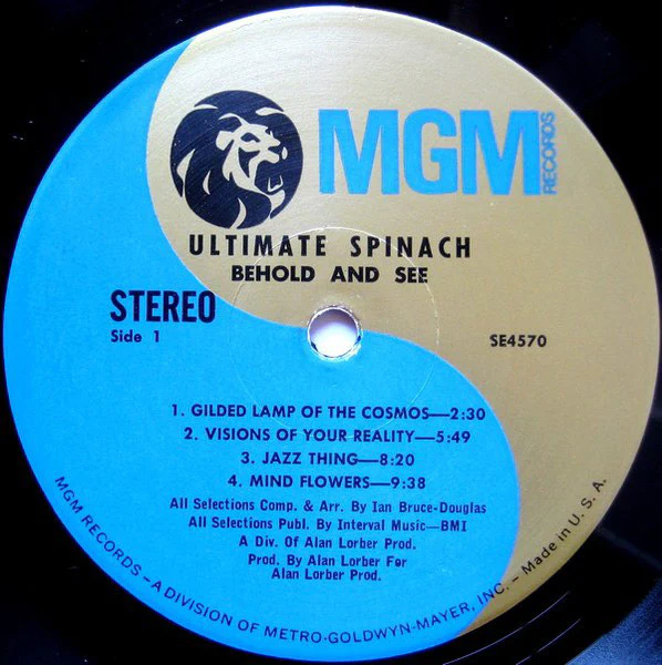 Ultimate Spinach - Behold & See (LP, Album) (Very Good (VG)) - Image 3
