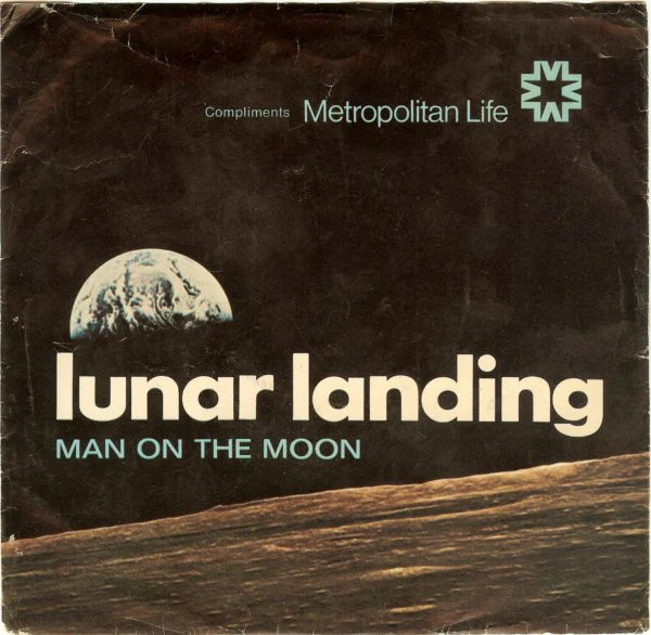 Unknown Artist - Lunar Landing: Man On The Moon (7") (Very Good Plus (VG+))