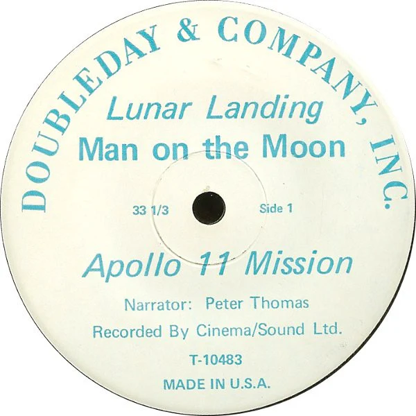 Unknown Artist - Lunar Landing: Man On The Moon (7") (Very Good Plus (VG+)) - Image 4