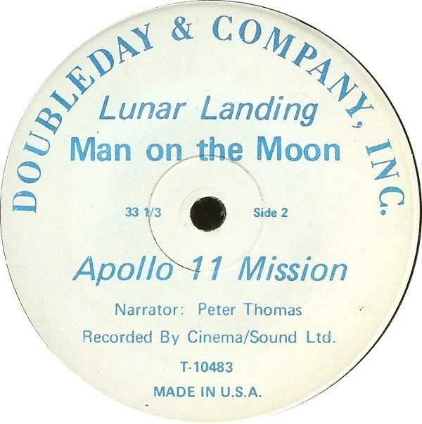 Unknown Artist - Lunar Landing: Man On The Moon (7") (Very Good Plus (VG+)) - Image 5
