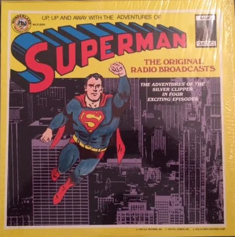Unknown Artist - Superman (The Original Radio Broadcasts) (LP) (Very Good Plus (VG+))