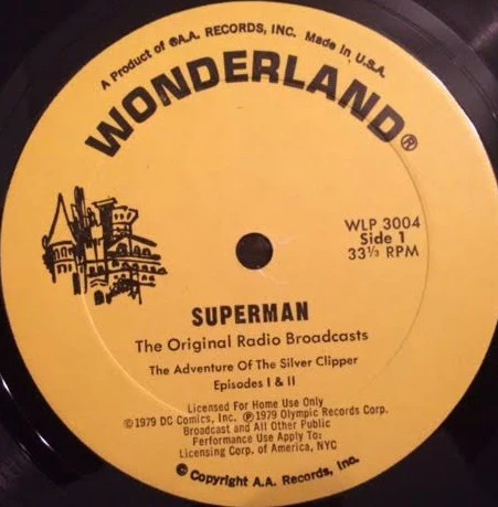 Unknown Artist - Superman (The Original Radio Broadcasts) (LP) (Very Good Plus (VG+)) - Image 3