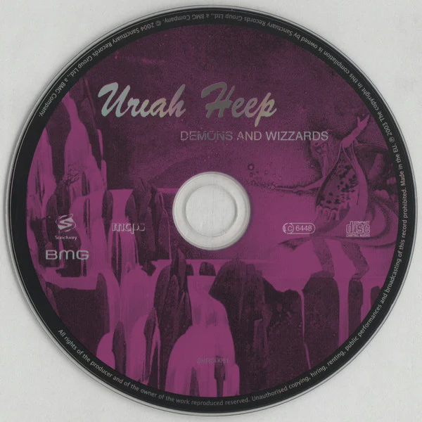 Uriah Heep - Demons And Wizards (CD, Album, Dlx, RE, RM, Exp) (Very Good Plus (VG+)) - Image 3