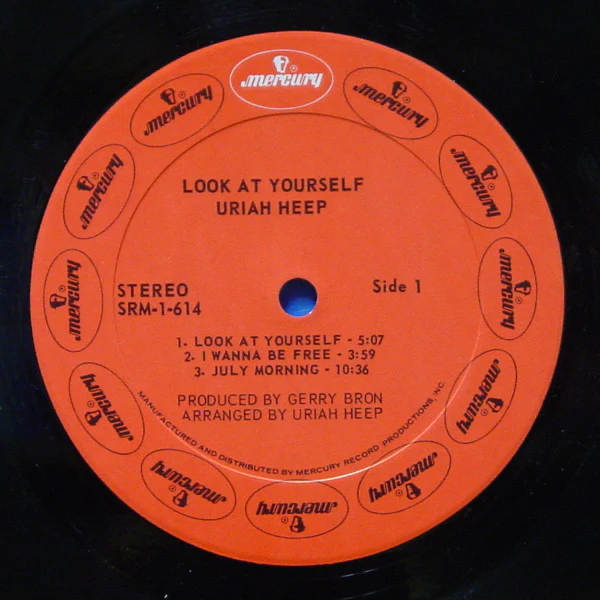 Uriah Heep - Look At Yourself (LP, Album, (1s) (Very Good Plus (VG+)) - Image 3