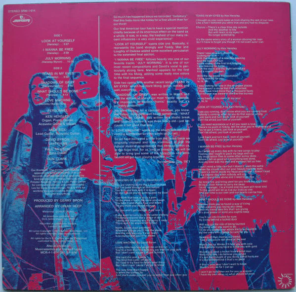 Uriah Heep - Look At Yourself (LP, Album) (Very Good Plus (VG+)) - Image 2