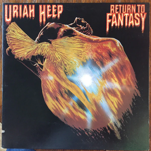 Uriah Heep - Return To Fantasy (LP, Album, Pit) (Very Good Plus (VG+))