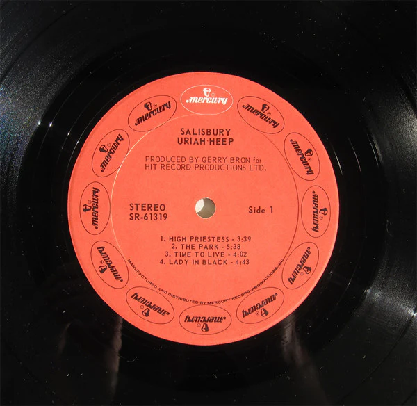 Uriah Heep - Salisbury (LP, Album, Phi) (Very Good (VG)) - Image 3