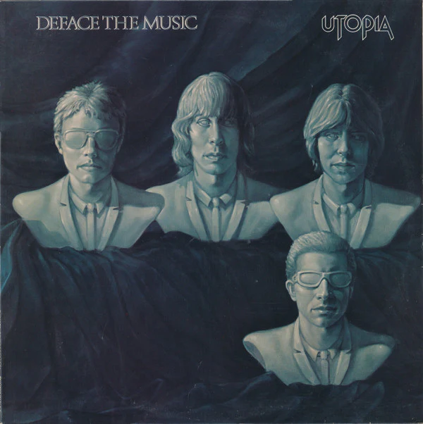 Utopia  - Deface The Music (LP, Album, Win) (Very Good Plus (VG+))