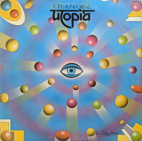 Utopia - Todd Rundgren's Utopia (LP, Album, San) (Very Good Plus (VG+))