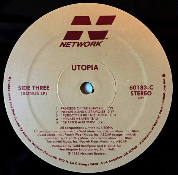 Utopia - Utopia (2xLP, Album, SP ) (Very Good (VG)) - Image 5