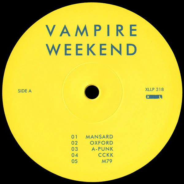 Vampire Weekend - Vampire Weekend (LP, Album) (Near Mint (NM or M-)) - Image 3
