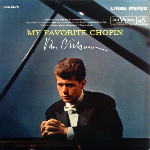 Van Cliburn, Frédéric Chopin - My Favorite Chopin (LP, RE, Ind) (Very Good Plus (VG+))