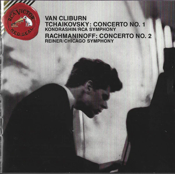 Van Cliburn, Tchaikovsky* - Kondrashin* / RCA Symphony* / Rachmaninov* - Reiner* / Chicago Symphony* - Concerto No. 1 / Concerto No. 2 (CD, Comp, RE, RM) (Near Mint (NM or M-))