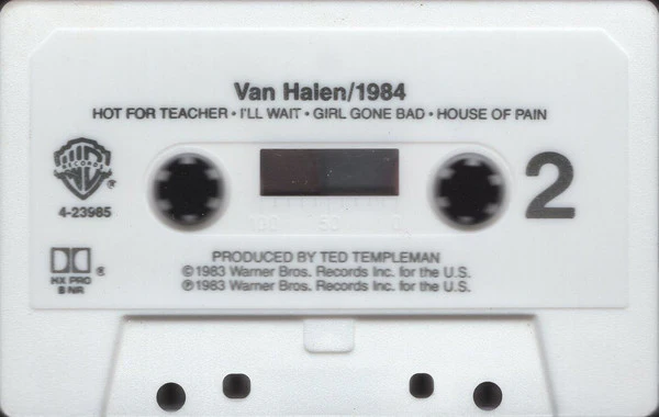 Van Halen - 1984 (Cass, Album, Club, Dol) (Very Good Plus (VG+)) - Image 4