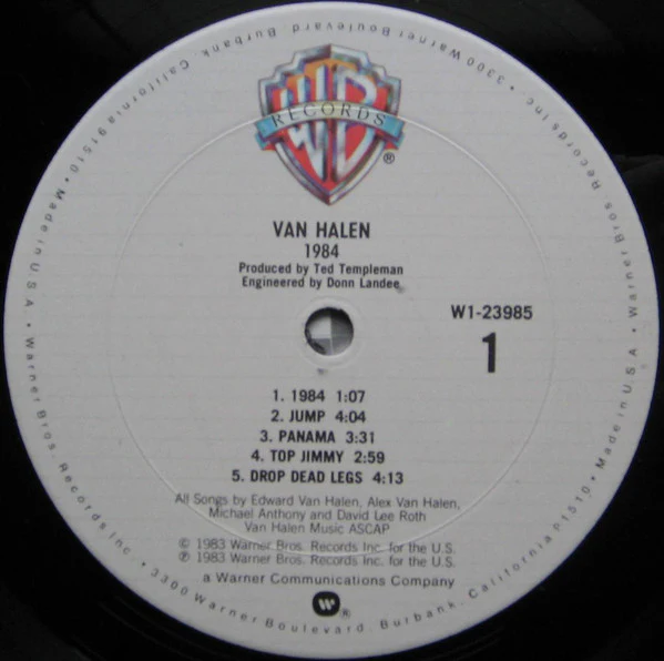 Van Halen - 1984 (LP, Album, Club, Pit) (Very Good Plus (VG+)) - Image 5