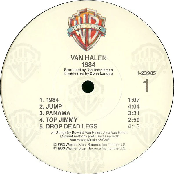 Van Halen - 1984 (LP, Album, Win) (Very Good Plus (VG+)) - Image 3