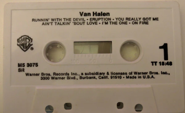 Van Halen - Van Halen (Cass, Album, SR,) (Very Good Plus (VG+)) - Image 3