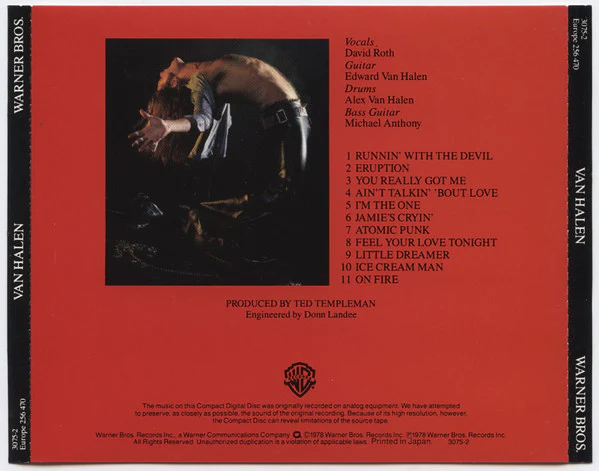 Van Halen - Van Halen (CD, Album, RE, Tar) (Near Mint (NM or M-)) - Image 2