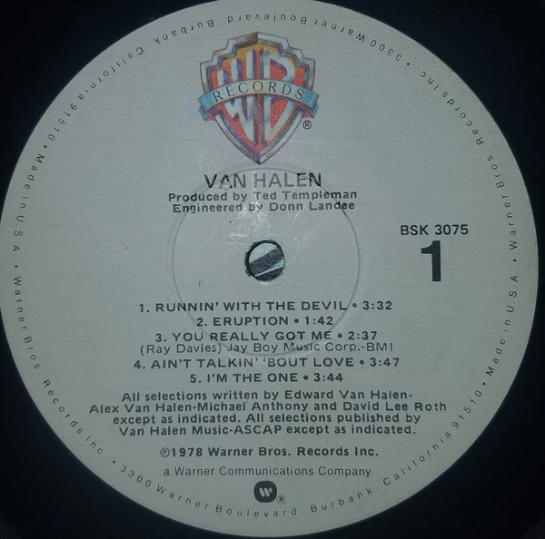 Van Halen - Van Halen (LP, Album, RP, Win) (Very Good Plus (VG+)) - Image 3