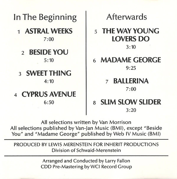 Van Morrison - Astral Weeks (CD, Album, RE) (Very Good (VG)) - Image 3