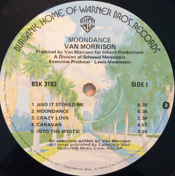 Van Morrison - Moondance (LP, Album, RE, Win) (Good Plus (G+)) - Image 4