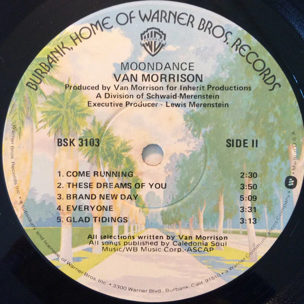 Van Morrison - Moondance (LP, Album, RE, Win) (Good Plus (G+)) - Image 5