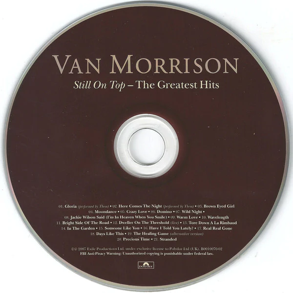 Van Morrison - Still On Top - The Greatest Hits (CD, Comp, RM) (Near Mint (NM or M-)) - Image 3