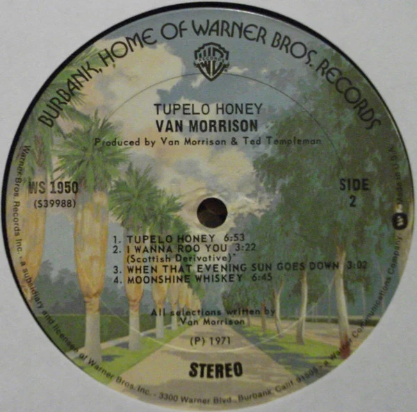 Van Morrison - Tupelo Honey (LP, Album, RE, Ter) (Very Good (VG)) - Image 5