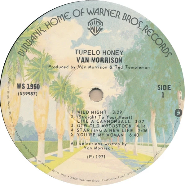 Van Morrison - Tupelo Honey (LP, Album, RE, Win) (Very Good (VG)) - Image 5