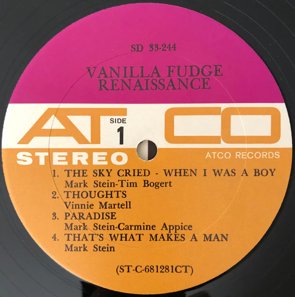 Vanilla Fudge - Renaissance (LP, Album, CP ) (Very Good (VG)) - Image 3