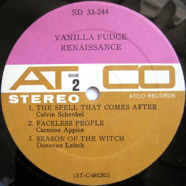 Vanilla Fudge - Renaissance (LP, Album, Pre) (Very Good Plus (VG+)) - Image 4