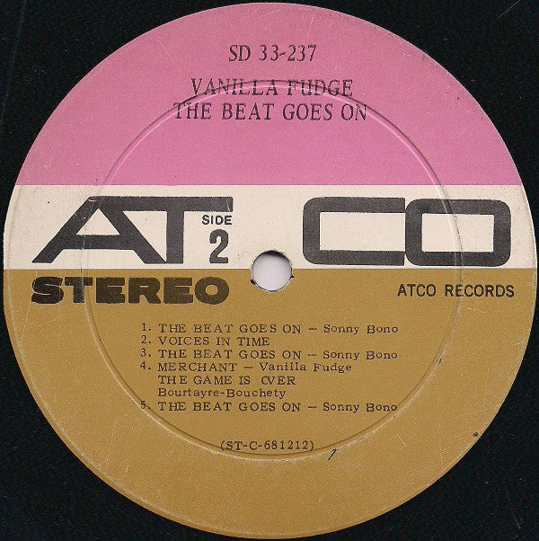 Vanilla Fudge - The Beat Goes On (LP, Album, Ind) (Very Good Plus (VG+)) - Image 4
