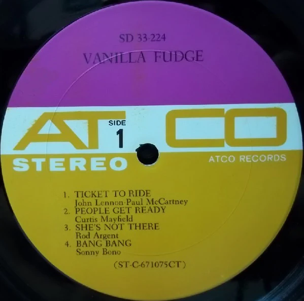 Vanilla Fudge - Vanilla Fudge (LP, Album, Pit) (Very Good Plus (VG+)) - Image 3