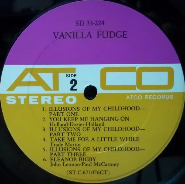Vanilla Fudge - Vanilla Fudge (LP, Album, Pit) (Very Good Plus (VG+)) - Image 4