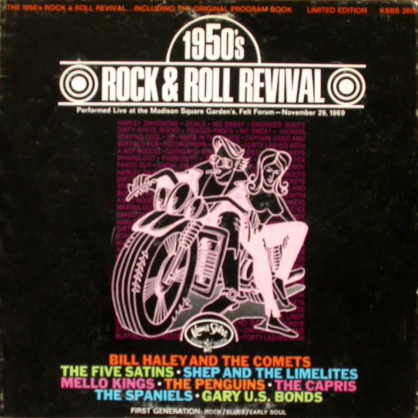 Various - 1950's Rock & Roll Revival (LP, Album, Ltd) (Near Mint (NM or M-))