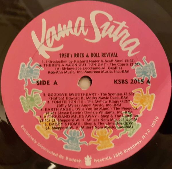 Various - 1950's Rock & Roll Revival (LP, Album, Ltd) (Near Mint (NM or M-)) - Image 3