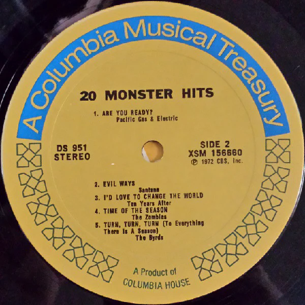 Various - 20 Monster Hits (2xLP, Comp) (Near Mint (NM or M-)) - Image 4