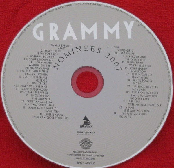 Various - 2007 Grammy Nominees (CD, Comp, Club) (Near Mint (NM or M-)) - Image 4