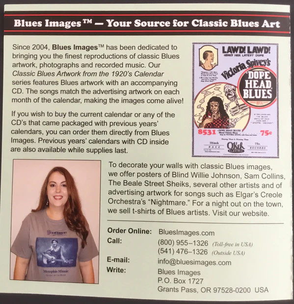 Various - 23 Classic Blues Songs From The 1920's: Vol. 14 (CD, Comp, RM) (Near Mint (NM or M-)) - Image 4