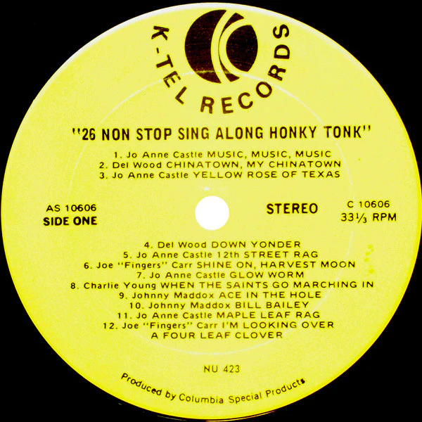 Various - 26 Non Stop Sing Along Honky Tonk (Vol. 1) (LP, Comp) (Very Good Plus (VG+)) - Image 3