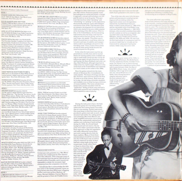 Various - 50 Years Of Jazz Guitar (2xLP, Album, Comp, Mono) (Very Good Plus (VG+)) - Image 2