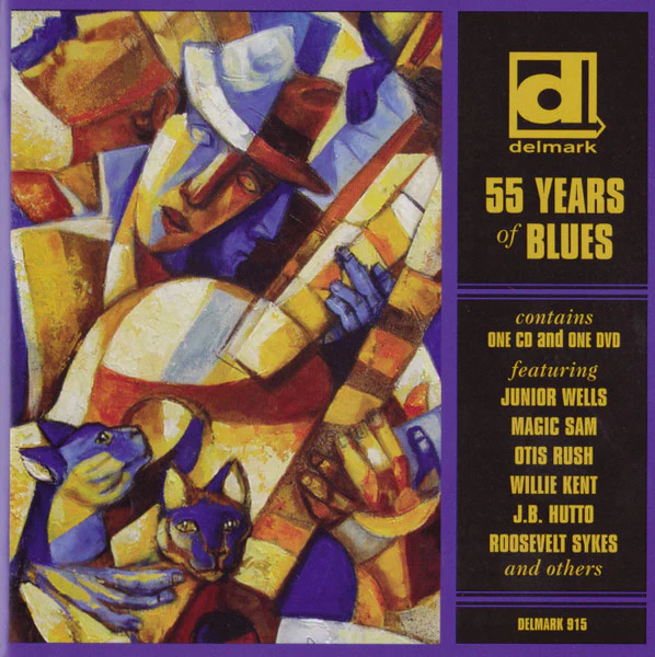 Various - 55 Years Of Blues (CD, Comp + DVD-V) (Very Good Plus (VG+))