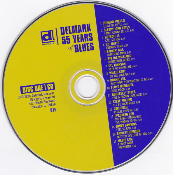 Various - 55 Years Of Blues (CD, Comp + DVD-V) (Very Good Plus (VG+)) - Image 3