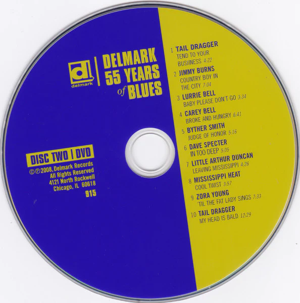 Various - 55 Years Of Blues (CD, Comp + DVD-V) (Very Good Plus (VG+)) - Image 4
