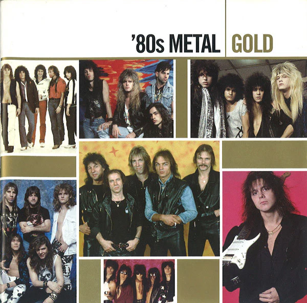 Various - '80s Metal Gold (2xCD, Comp) (Near Mint (NM or M-))