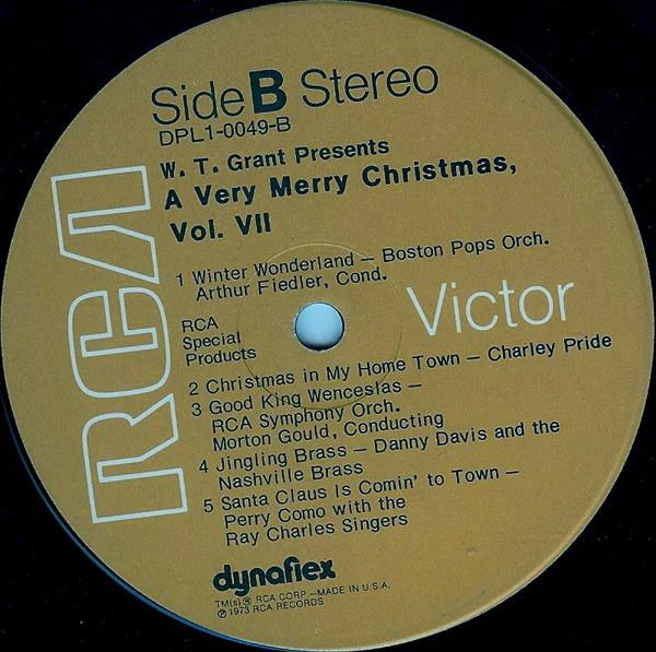 Various - A Very Merry Christmas - Volume VII (LP, Comp) (Near Mint (NM or M-)) - Image 4