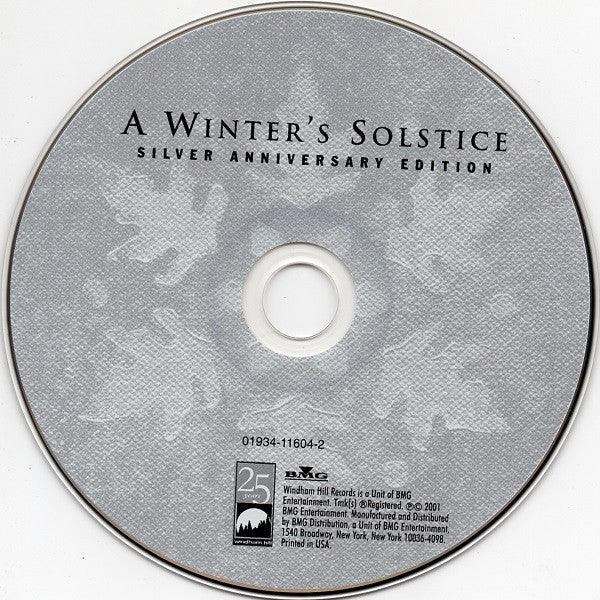 Various - A Winter's Solstice (Silver Anniversary Edition) (CD, Album, Comp, RE) (Near Mint (NM or M-)) - Image 3